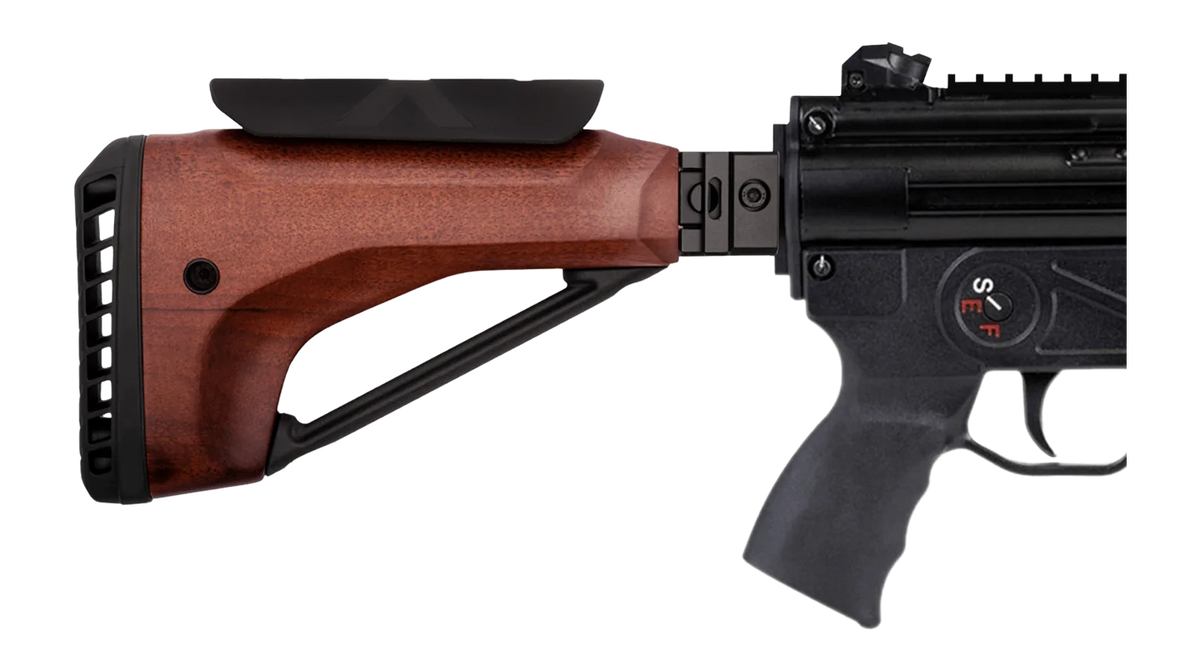 WOOX 1913 Woody Folding Stock American Walnut/Technopolymer — view 2