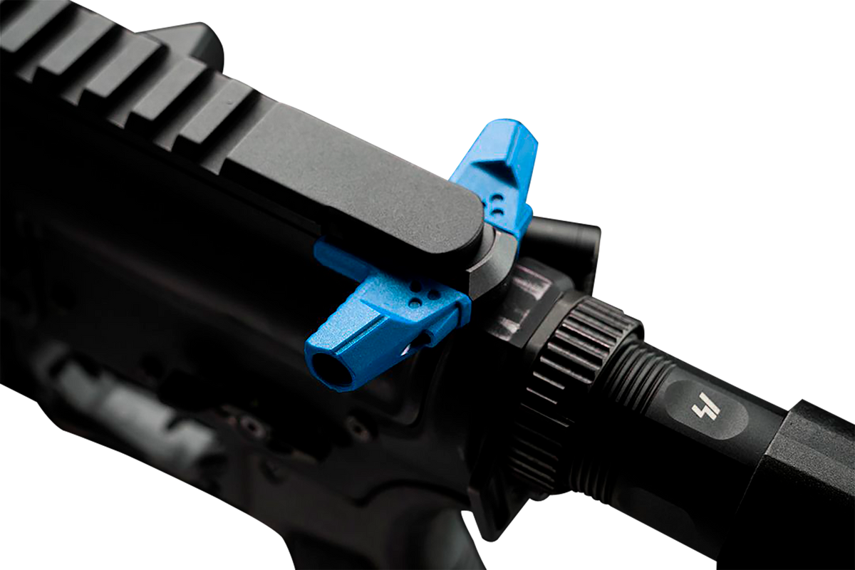 Strike Industries T-Bone Ambidextrous Charging Handle .223/5.56x45mm NATO AR-15 Blue — view 2