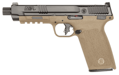 Smith & Wesson M&P 5.7 5.7x28mm 5" 22+1 SAO Pistol - Black/FDE — view 2