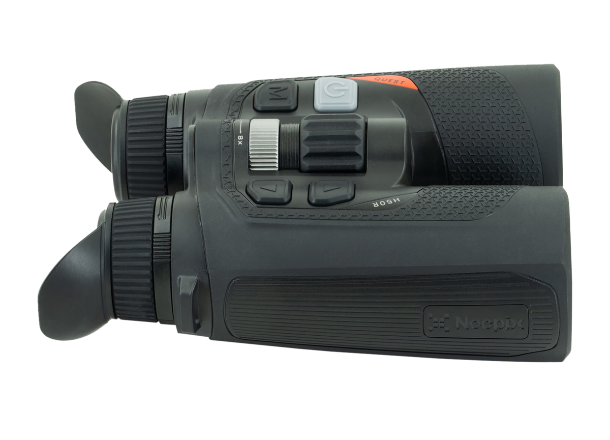 Nocpix Quest H50R LRF Thermal Rangefinding Binocular 4x50mm 640x512 12um 60Hz Black — view 2