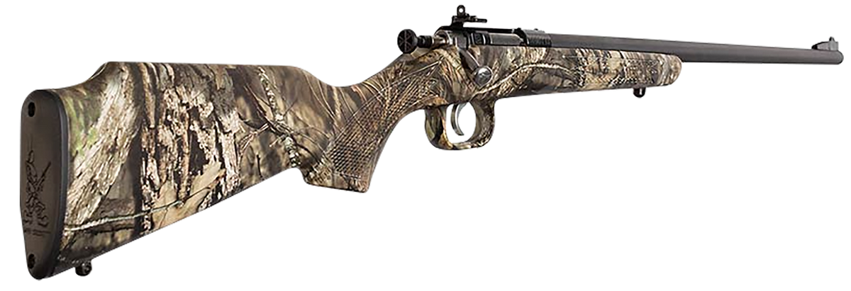 Crickett KSA2284 Youth 22 WMR 16.12" 1-Rd Bolt Action Rifle - Mossy Oak Break-Up Stock — view 2