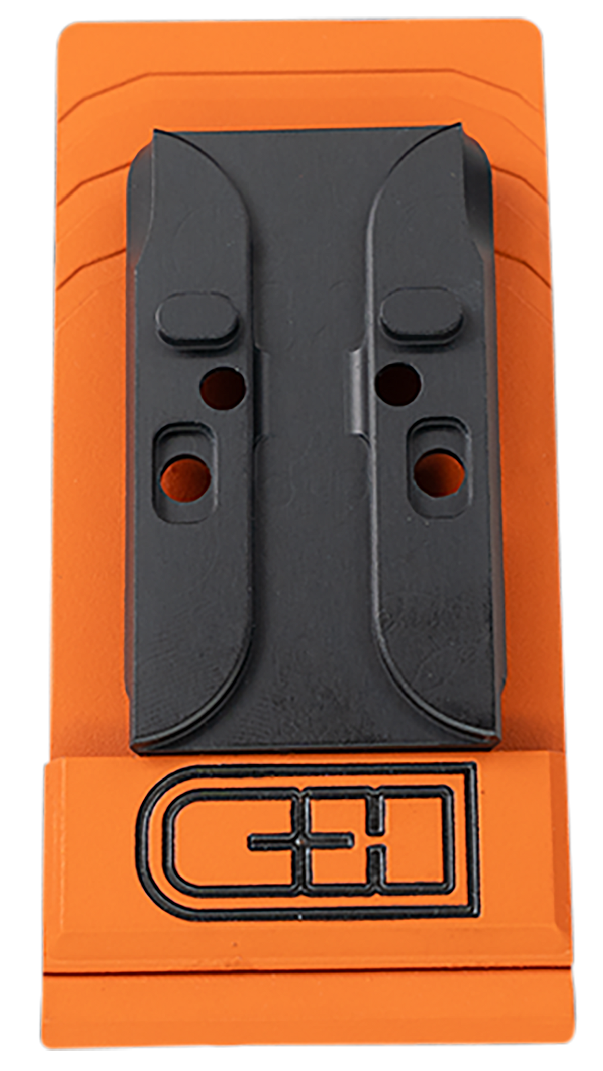 C&H Precision WLPDP2.0RSH Walther PDP 2.0 Optic Mount Plate - Trijicon RMR / Holosun Footprint - Black Anodized — view 2