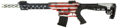 Citadel Boss-25 12 Gauge 3" 18.75" 5+1 Semi-Auto AR-Style Shotgun - American Flag Cerakote — view 2