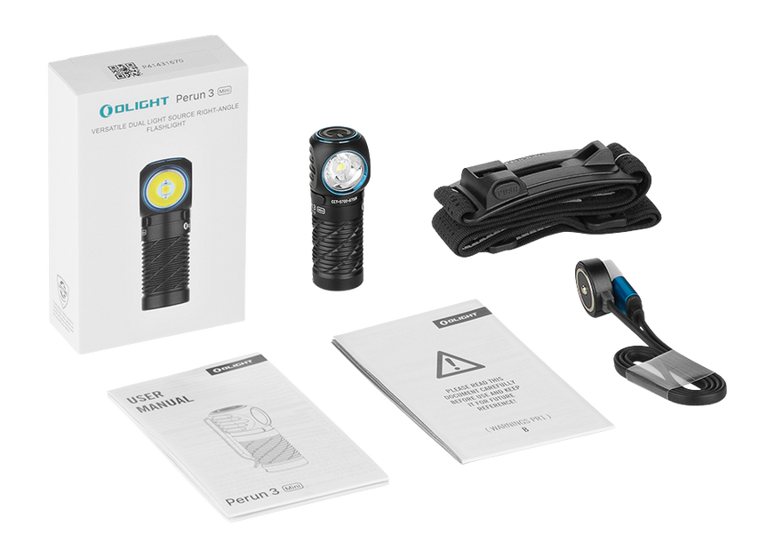 Olight Perun 3 Mini CW 1250 Lumen Headlamp – Centerfire Systems
