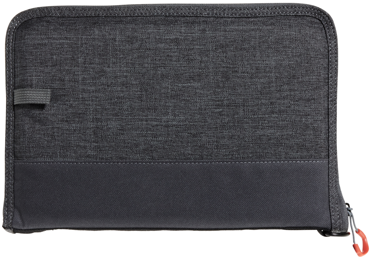 Allen 7757 Auto-Fit 2.0 Deluxe Handgun Case 11" Heather Gray/Red — view 2