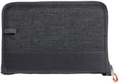 Allen 7757 Auto-Fit 2.0 Deluxe Handgun Case 11" Heather Gray/Red — view 2