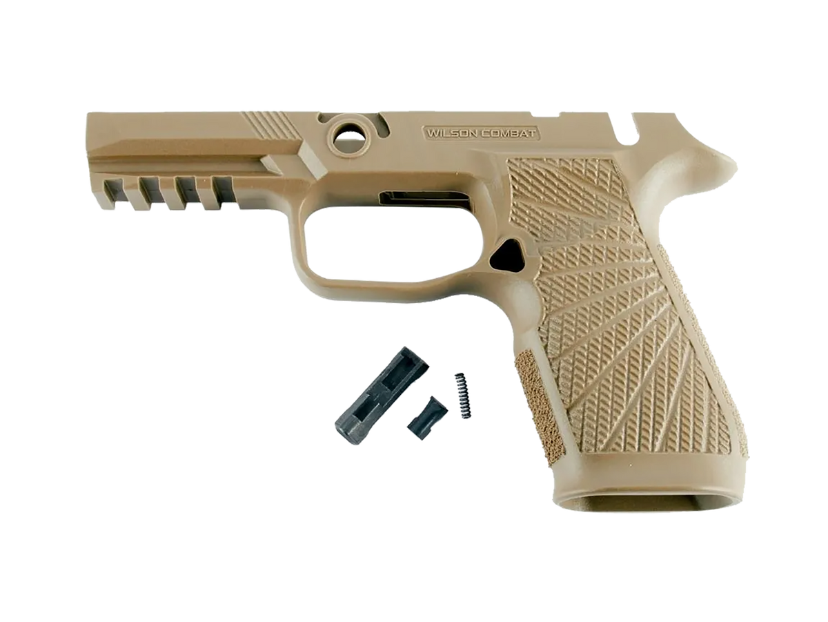 Wilson Combat 320CMT WCP320 Carry Grip Module Tan Polymer - Sig P320 Manual Safety — view 2