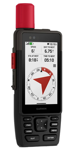 Garmin GPSMAP H1i Plus 64GB GPS Handheld Dog Tracker Black/Red — view 2