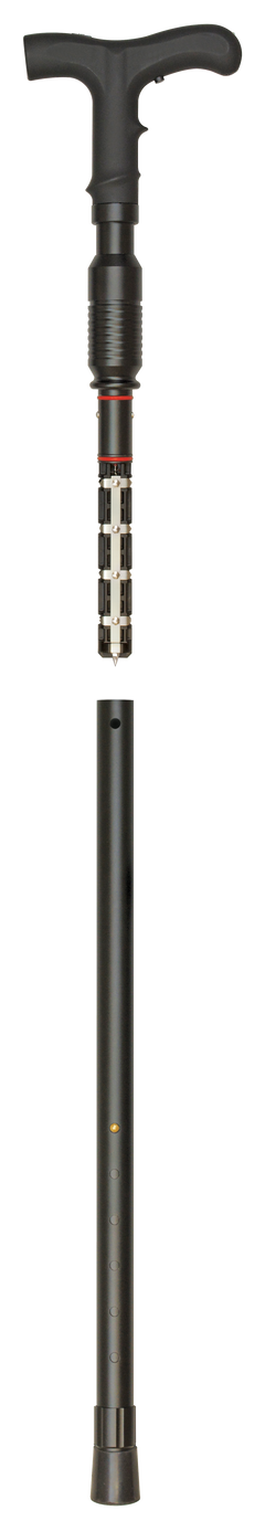 PSP ZAP Covert Cane Walking Cane 32-36" 1,000,000V Polymer Stun Gun — view 2