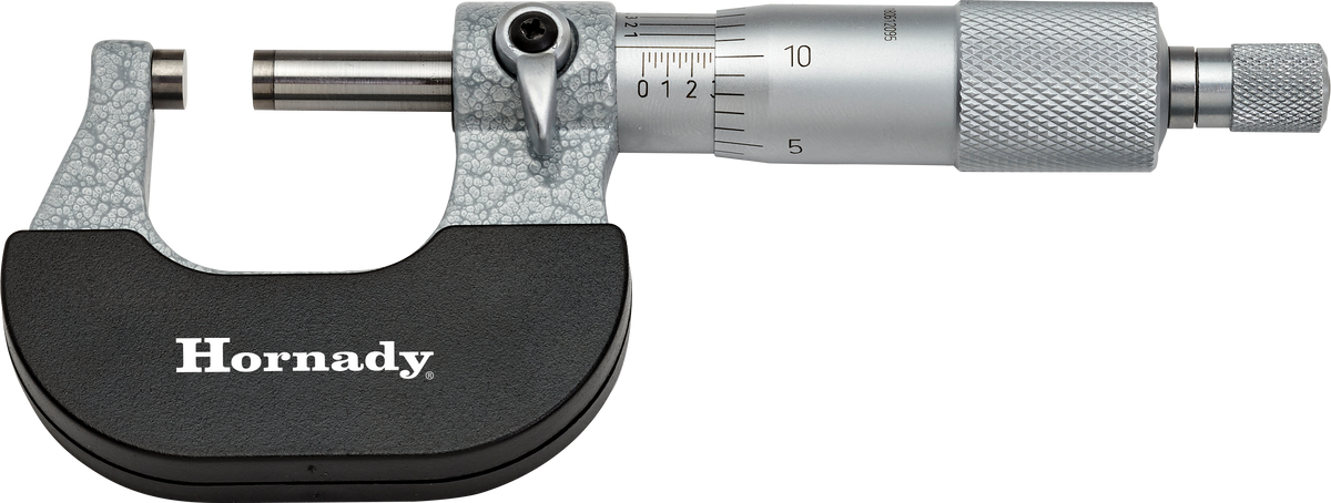 Hornady Standard Micrometer 0-1 Inch Silver Reloading Tool — view 2