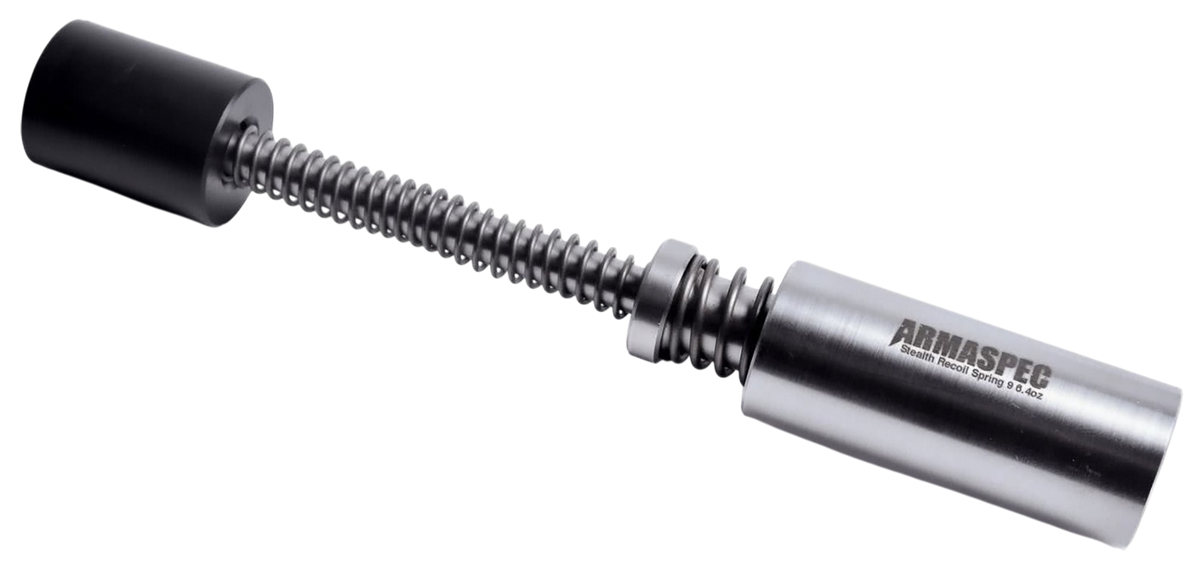 Armaspec SRS-9 Stealth Recoil Spring 9mm Luger Silver AR-15 Gen 4 — view 2