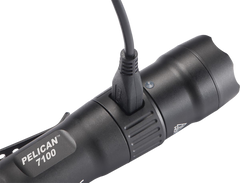 Pelican 7100 Tactical Flashlight Black Anodized 33/348/695 Lumens White LED — view 2