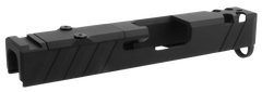 TacFire Replacement Slide 9mm Luger Optic Cut Slide Ports Graphite Black Cerakote - Glock 26 Gen3 — view 2