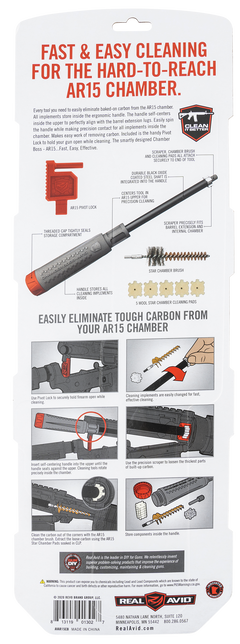Real Avid Chamber Boss AR-15 5.56mm/223 Rem All-In-One Chamber Cleaning Kit — view 2