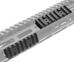 Leapers UTG PRO MTURS09M M-LOK 8-Slot Picatinny Rail Section 3.14" Black — view 2