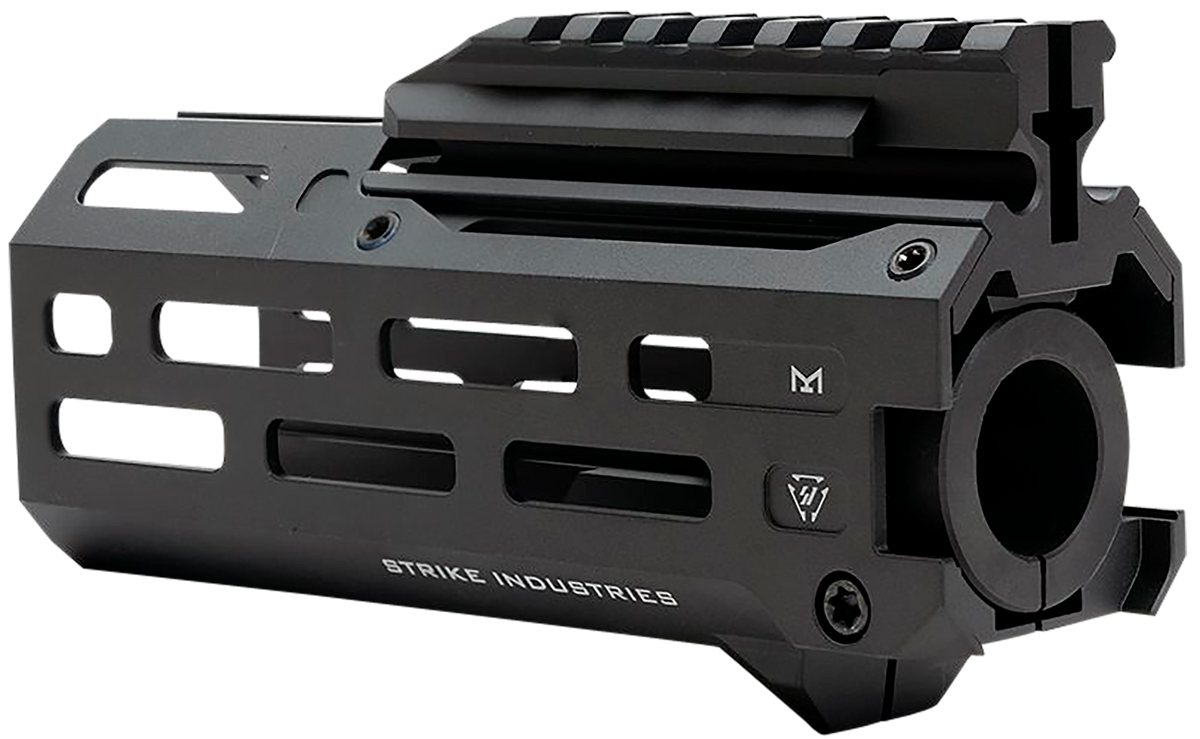 Strike Industries CEVO 6" M-Lok Handguard Black Aluminum w/ Faux Suppressor - CZ Scorpion EVO 7.72" — view 2