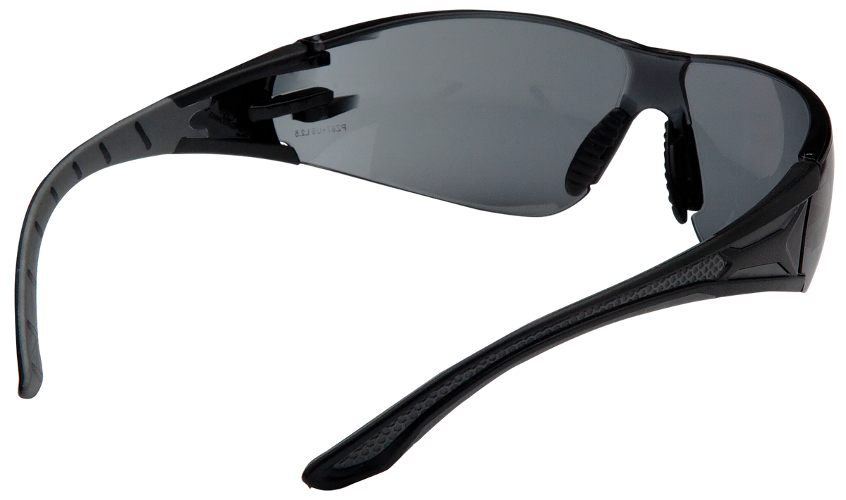Pyramex Endeavor Plus Safety Glasses Gray Anti-Fog Lens Black-Gray Frame — view 2