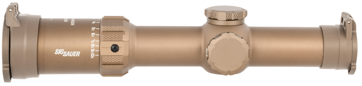 Sig Sauer Electro-Optics Tango-MSR 1-10x28mm 34mm Tube Second Focal Plane Riflescope - Coyote — view 2