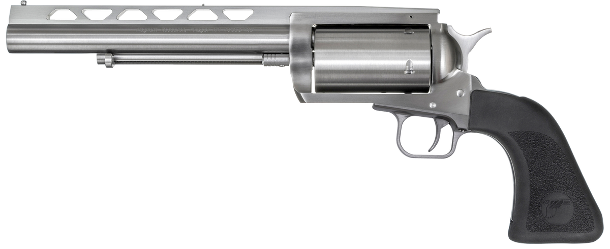 Magnum Research BFR 45 LC/410 Bore 7.5" 6-Shot SAO Revolver - Brushed Stainless — view 2