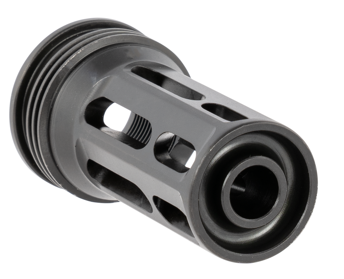 Huxwrx QD 762 Flash Hider 30 Cal 5/8x24 Black 2.30" AR-Platform — view 2