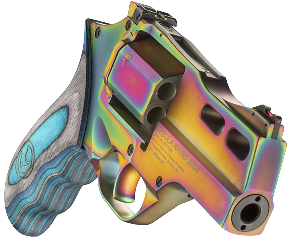 Chiappa Firearms Rhino 30DS Nebula 357 Mag 3" 6-Shot DA/SA Revolver - Rainbow PVD — view 2