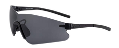Radians DUY11020C Youth Safety Glasses Smoke Gray Lens Black Half Frame — view 2