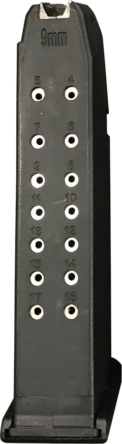 Armscor Rock Island STK100 9mm Luger 17rd Black Steel Magazine — view 2
