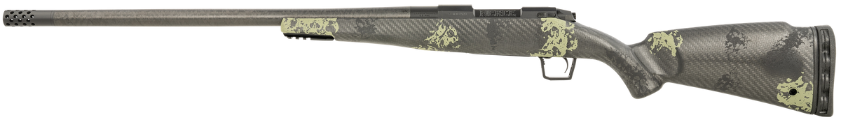 Fierce Firearms Carbon Rogue Full Size 7mm PRC 24" 3+1 Bolt-Action Rifle - Black Cerakote / Forest Camo — view 2