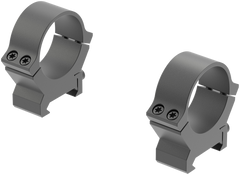 Leupold PRW2 Cross-Slot 30mm Medium Matte Black Scope Rings - Steel — view 2