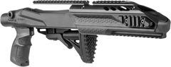 FAB Defense FX-M4 10/22 M4 Collapsible Stock Conversion Kit - Left-Side Folding, Polymer, Black — view 2