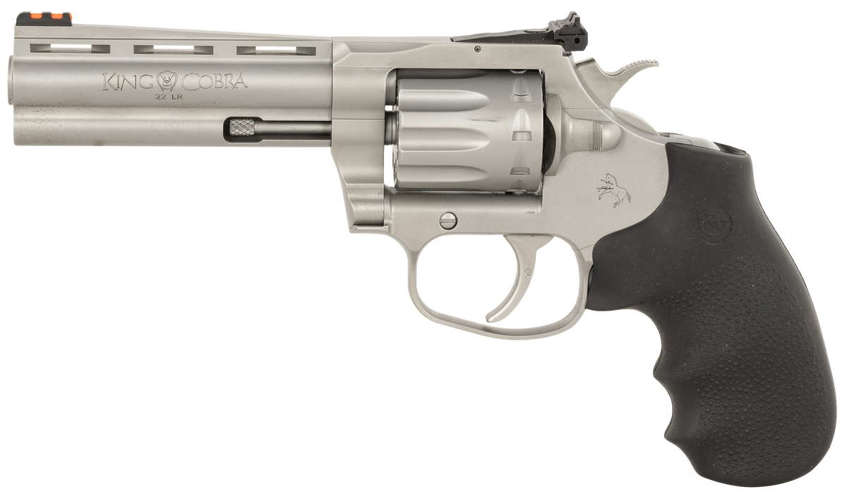 Colt Mfg King Cobra Target 22 LR 4.25" Vent Rib 10-Shot Revolver — view 2