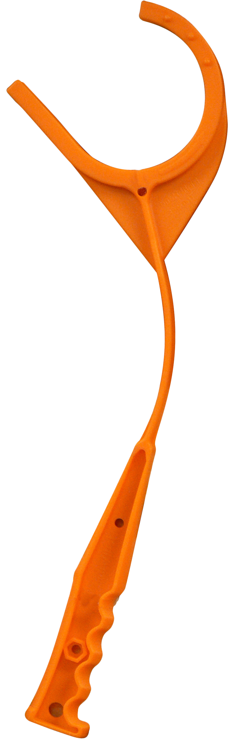 EZ-Aim 22701 Hand Held Clay Target Thrower Single Ambidextrous Orange — view 2