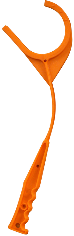 EZ-Aim 22701 Hand Held Clay Target Thrower Single Ambidextrous Orange — view 2