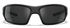 Wiley X Breach 2.5 XL CAPTIVATE Gray/Clear Lens Matte Black Frame Safety Glasses — view 2