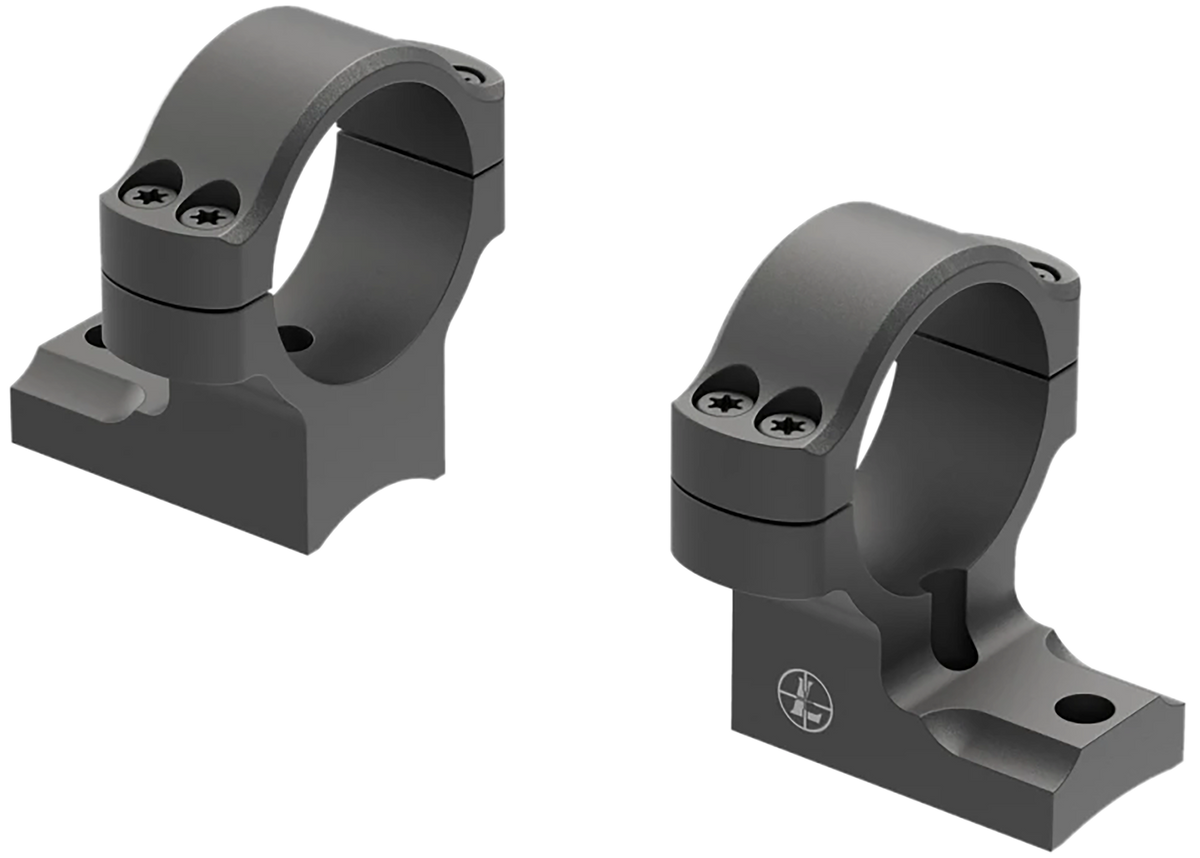 Leupold BackCountry Ring Mount 30mm High Matte Black Aluminum - Weatherby Mark V — view 2