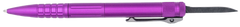 CobraTec Knives Tactical Pen Gen II OTF Purple Aluminum D2 — view 2