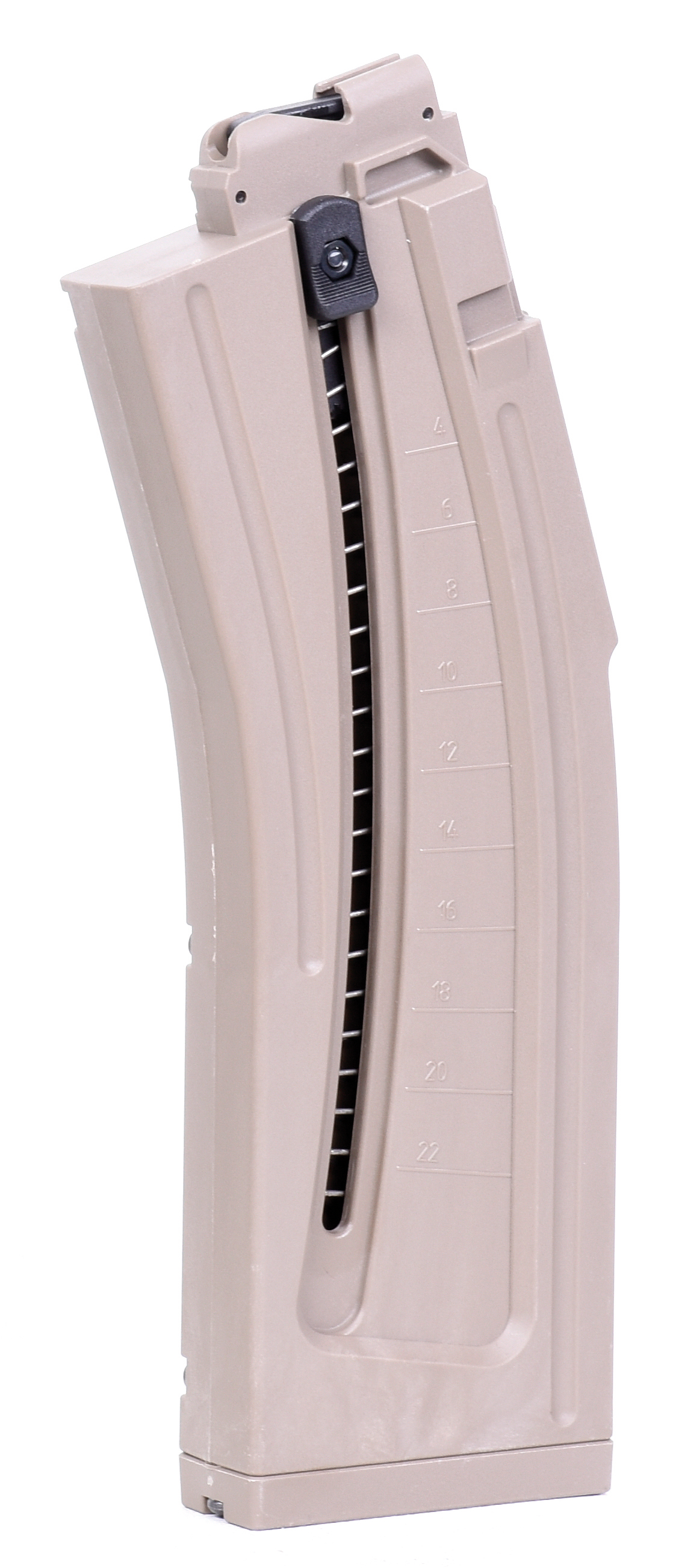 Mauser M-15 22 LR 22rd Polymer Magazine - Tan — view 2