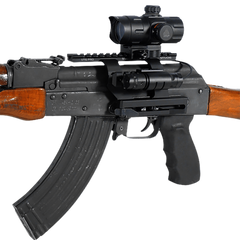 UTG Pro MTU016 Quick-Detachable AK Side Mount - Black — view 2