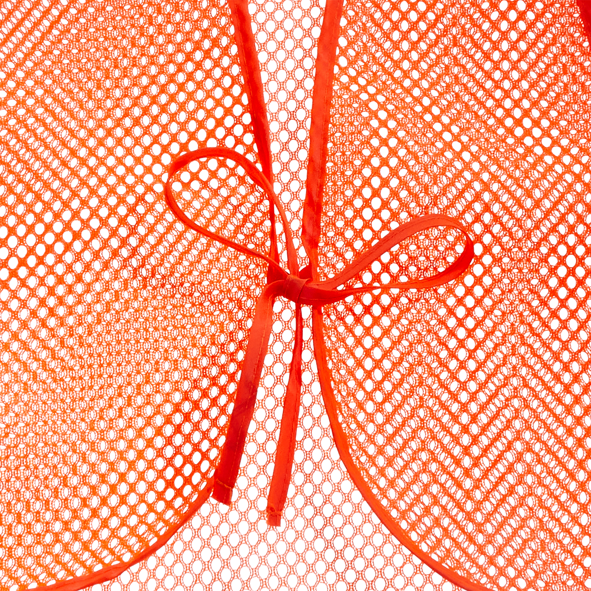 Allen 15750 Hunter's Vest OSFA Orange Polyester Mesh Safety Vest — view 2