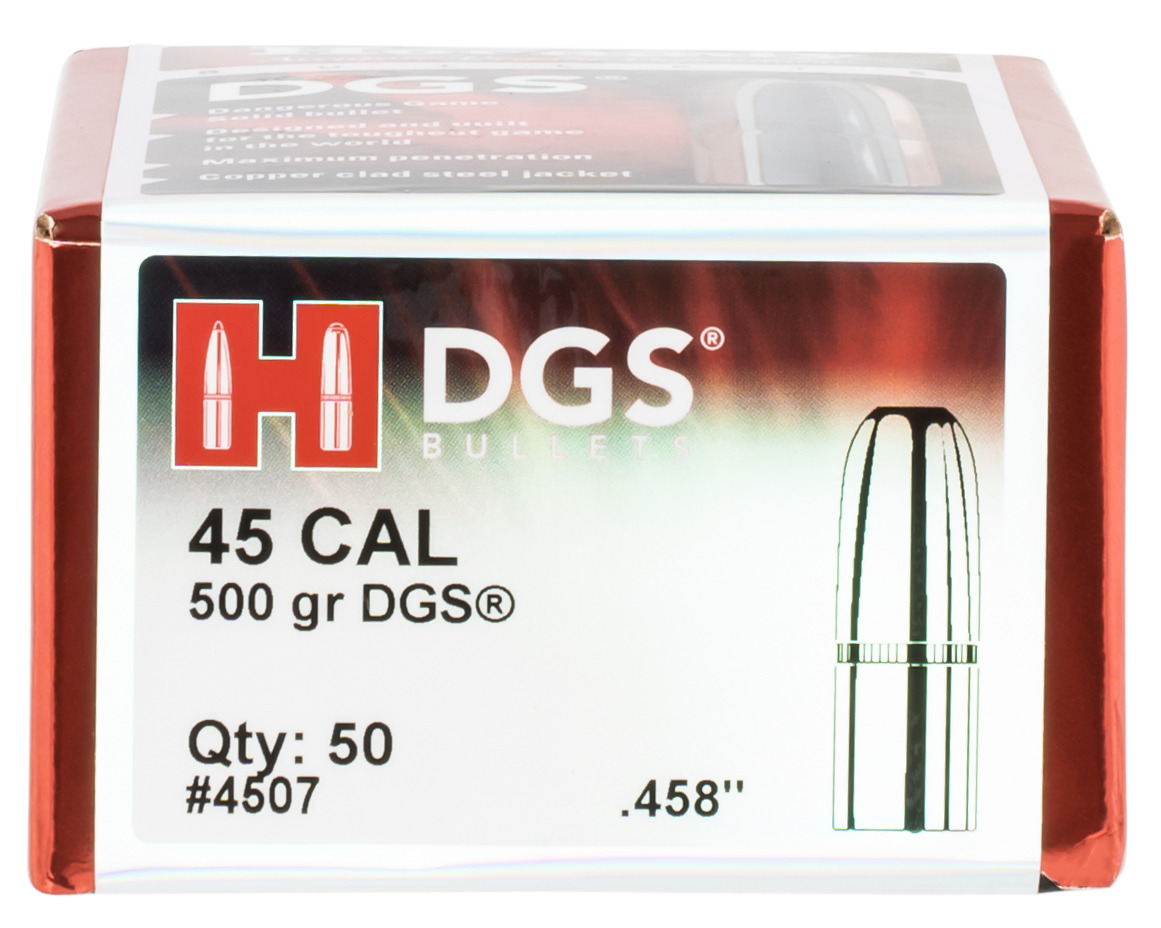 Hornady DGS 45 Cal .458 500 gr Full Metal Jacket Round Nose - 50/Box — view 2