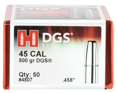 Hornady DGS 45 Cal .458 500 gr Full Metal Jacket Round Nose - 50/Box — view 2