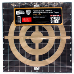 Pro-Shot THSI123PK Hanging Paper Target 12"x12" Black/Orange 3 Pack — view 2