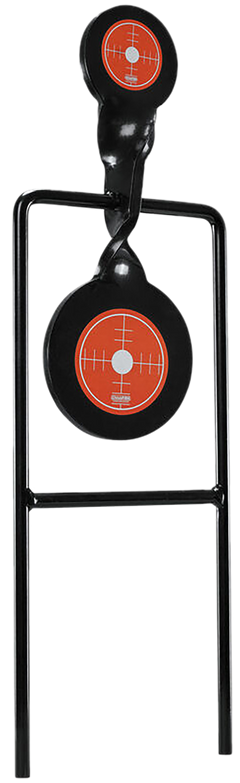 Champion Targets 40875 Gong Spinner Target 3" / 4.7" Black/Orange Steel Standing — view 2