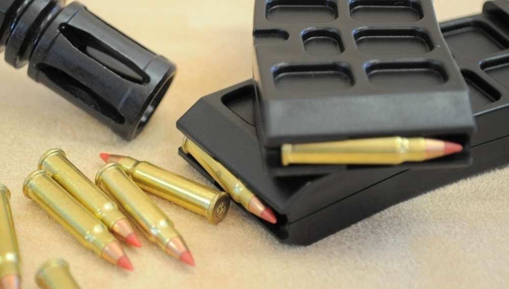 Alexander Arms M17HMRMAG AR-15 17 HMR 10-Rd Black Polymer Magazine — view 2