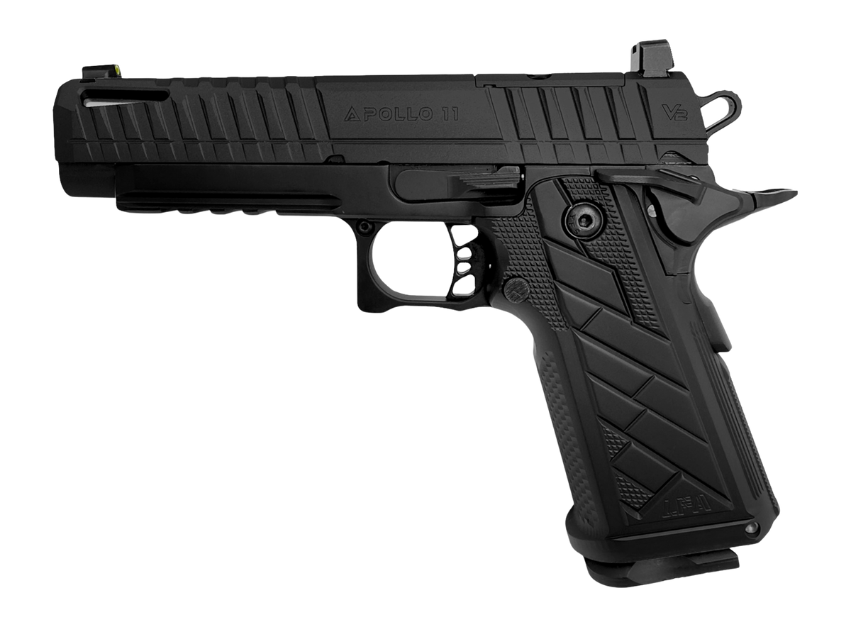 Live Free Armory Apollo 11 V2 Full Size 9mm Luger 4.90" 18+1 Semi-Auto Pistol - Black Cerakote — view 2