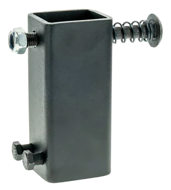 Caldwell T-Post Plate Hanger Black AR500 Steel — view 2