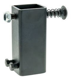 Caldwell T-Post Plate Hanger Black AR500 Steel — view 2