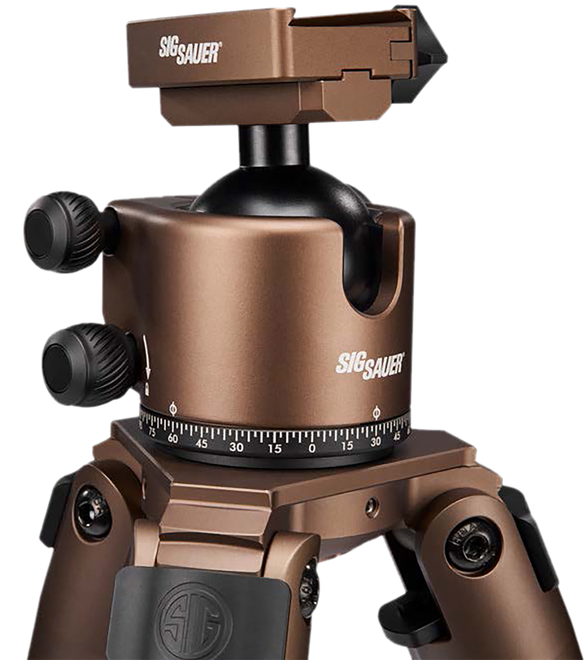 Sig Sauer Electro-Optics Zulu-DMR Carbon Fiber Tripod - 52mm Dual-Tension Ball Head — view 2