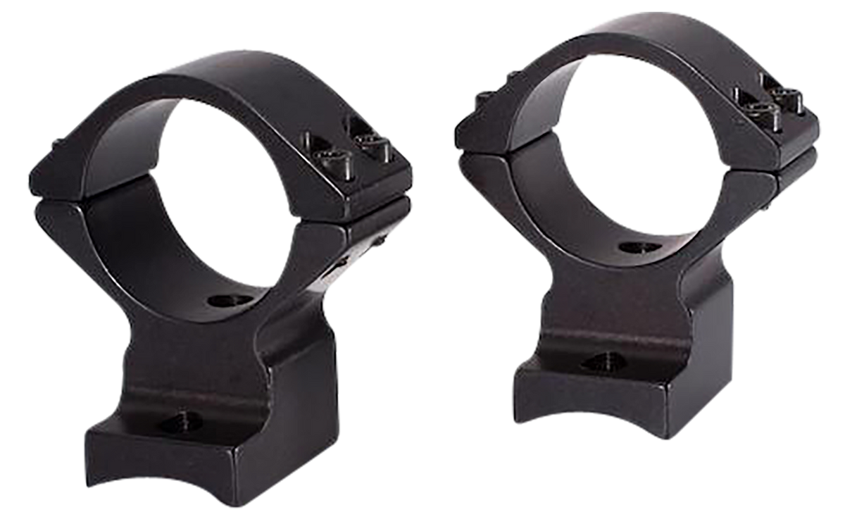 Talley 740725 Scope Mount/Ring Combo 30mm Tube Savage Round Receiver AccuTrigger 110 Series/A17/A22 Medium Rings - Black Anodized — view 2