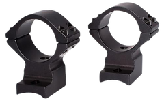Talley 740725 Scope Mount/Ring Combo 30mm Tube Savage Round Receiver AccuTrigger 110 Series/A17/A22 Medium Rings - Black Anodized — view 2